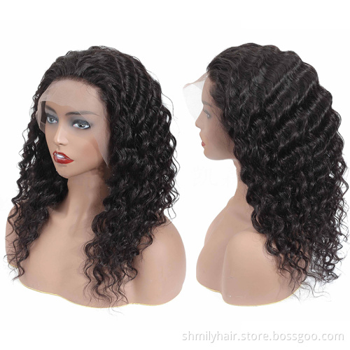 Cheap 100% Natural Human Hair Wigs For Black Women HD Front Lace Wig Human Hair 100% Virgin Brazilian Human Hair Lace Front Wigs